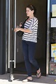 Neve Campbell Street Style - Leaving the Twist Cafe in Los Angeles ...