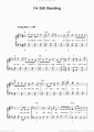 I'm Still Standing sheet music (beginner) for piano solo (beginners)
