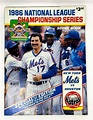 1986 National League Championship Series Score Book NY Mets vs. Astros ...