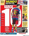 Portada Mundo Deportivo: Barça 10 - FC Barcelona Noticias