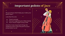 Geschichte des Jazz | Google Slides & PowerPoint
