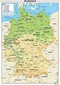 Kaart Duitsland Nederland - Duitsland Kaart