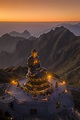 What is special about the great Buddha statue at the top of Fansipan ...