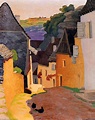 Paintings Reproductions Rocamadour Landscape, 1925 by Felix Vallotton ...