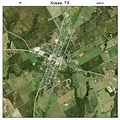 Aerial Photography Map of Kosse, TX Texas