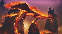 Fire Dragon Wallpaper,HD Artist Wallpapers,4k Wallpapers,Images ...