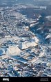 Tobolsk, Tjumen, Russland im Winter, Ansicht von oben Stockfotografie - Alamy
