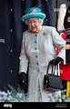 Queen Elizabeth ll visits Lancaster Castle on May 29, 2015 Stock Photo ...