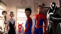 SpiderMan Into The Spider Verse All Spidermans Wallpaper,HD Movies ...