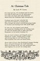 A Christmas Poem by Lucia W. Eames | Christmas poems, Christmas poetry ...