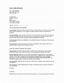 Professional Cover Letter - Examples