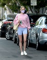 ELSA HOSK in Tight Shorts Out in West Hollywood 05/18/2021 – HawtCelebs