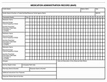 Printable Medication Administration Form Template - Printable Forms ...