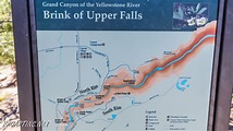Yellowstone Falls Map