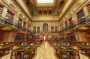 Main Reading Room, Bibliotheca Universitatis, Eötvös Loránd University ...