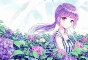 Anime Iris Flower HD Wallpapers - Wallpaper Cave