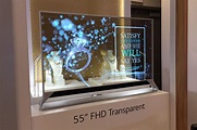 LG's futuristic screens are rollable, transparent, and ...