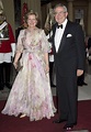 Los Reyes de Grecia en una cena de gala en Buckingham Palace ...
