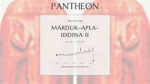 Marduk-apla-iddina II Biography - King of Babylon | Pantheon