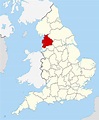 Map Of Lancashire England