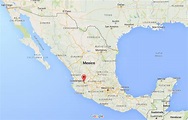Where is Zapopan on map Mexico