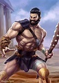 ArtStation - Hercules, Peter Lumby | Greek warrior, Gladiator ...