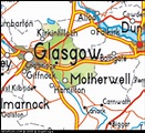 Map of Scotland, North Lanarkshire, UK Map, UK Atlas