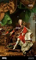 . El emperador Carlos VI. Im Vliesornat (1685-1740). Wien retrato de ...