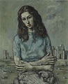 John Minton (1917-1957) , Portrait of Myra Davis | Christie's