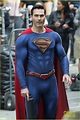 Tyler Hoechlin Looks Buff in His Superman Suit While Filming 'Superman ...