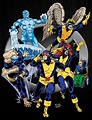 The Original X-Men (In color) by dondalier on DeviantArt