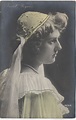 AK Violet Wegner Schauspielerin mit Haube 1909 ansichtskarte markt