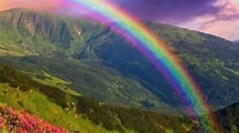 hermosas imágenes de arco iris - YouTube