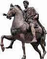 Photographic print equestrian statue of marcus aurelius by philip ...