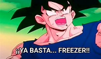 Ya basta Freezer - Dragon Ball - Plantilla de Meme