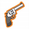 Pistola de dibujos animados | Vector Premium