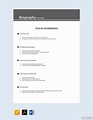 Free Sample Biography Outline Template #AD, , #Sponsored, #Sample, # ...