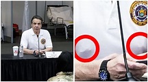 New York Governor Andrew Cuomo showcases pierced nipples at coronavirus ...