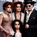 doting-bear869: Johnny Depp Helena Bonham Carter children