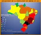 Cartes du Brésil : politique, démographie, économie et société