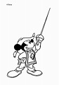 Mickey Mouse the musketeer coloring page Mickey Mouse E Amigos, Mickey ...