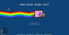 Nyan cat non stop for 2 mins - YouTube