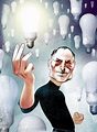 Steve Jobs | Caricaturas de famosos, Caricaturas comicas, Caricaturas