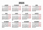 Calendário 2025 A3 – calendarios365.su