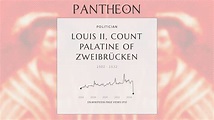 Louis II, Count Palatine of Zweibrücken Biography | Pantheon