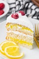 Easy Lemon Layer Cake - The Soccer Mom Blog