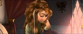 Disney's Frozen Anna waking up - YouTube