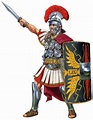 Centurión romano condecorado con phalerae durante el Alto Imperio ...