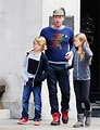 Chris Martin with his children on Father's Day as Gwyneth Paltrow ...