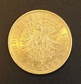 Deutsches Reich 20 Mark Gold 1874-1888 Kaiser Wilhelm Preussen